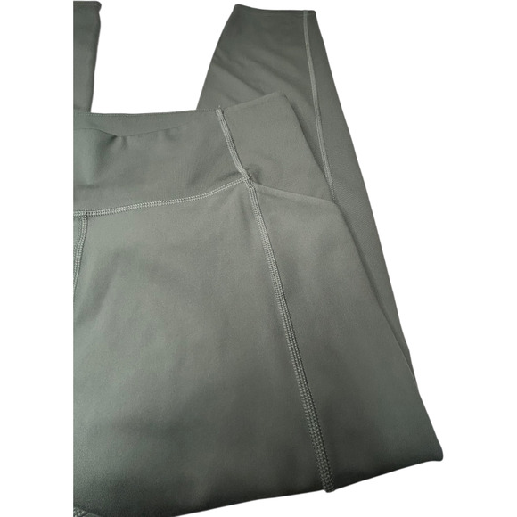 Girlfriend Collective Compressive Drawstring Pocket Legging Green XL - Picture 5 of 10